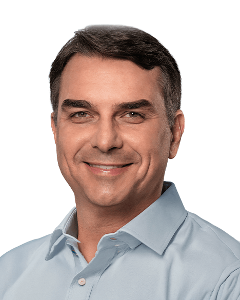 Flávio Bolsonaro, candidato à Presidência da República